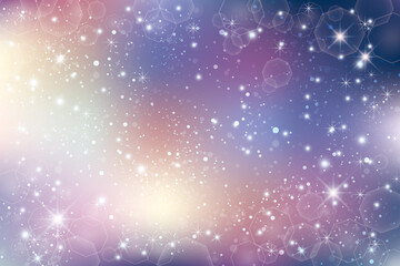 Obraz premium 輝きとぼかしのグラデーション背景