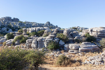El Torcal de Antequera es patrimonio de la humanidad desde 2016, formado por rocas calizas del tipo coliticas, rechades y cl&aacute;sticas.
