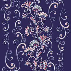 Seamless pattern in ethnic traditional style. - 457119306