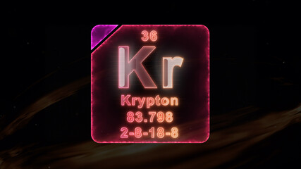 Krypton The Modern periodic element