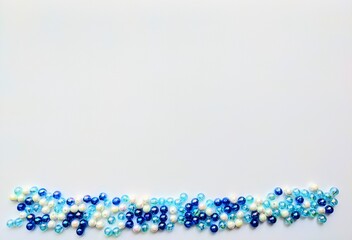 background　with beads