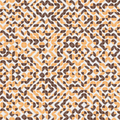 Abstract Geometric Pattern generative computational art illustration