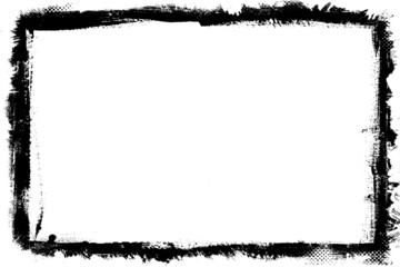 black and white frame background - illustration design 