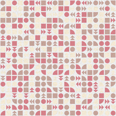 Abstract Geometric Pattern generative computational art illustration