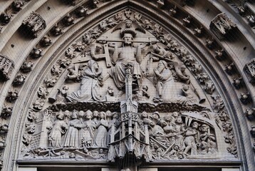 Jüngstes Gericht, Tympanon, Marienkapelle, Würzburg