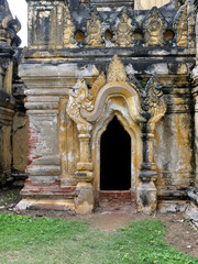 Maha Aung Mye Bonzan Monastery at Inwa near Mandalay, Myanmar