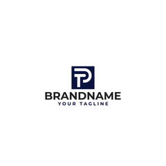 initial letter tp t p monogram logo design. minimal vector graphic alphabet symbol template.