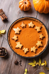 Obraz na płótnie Canvas Pumpkin pie for Thanksgiving