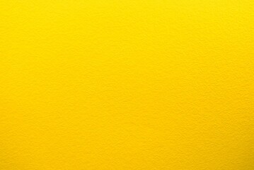 Yellow wall in spots, cracks, stains. Painted concrete wall in abstract grunge style. Grunge background texture for backgrounds, portraits, posters.