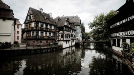 Naklejka premium Petite France, Strasbourg, France, Europe