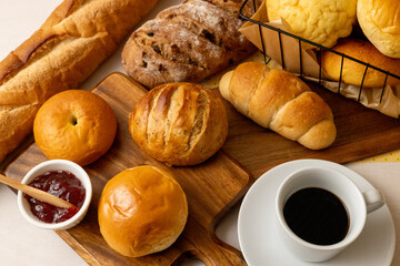 パンとコーヒー