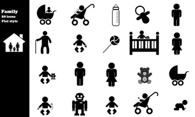 Famille en 20 icônes, collection
