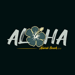 aloha stylish t-shirt and apparel trendy design , typography, print, vector illustration. Global swatches.
 - obrazy, fototapety, plakaty