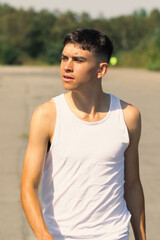 18 year old in a sleeveless top