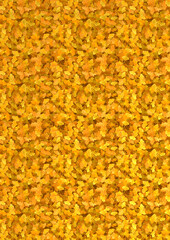 イチョウのイラスト背景素材_シームレス非対応	
