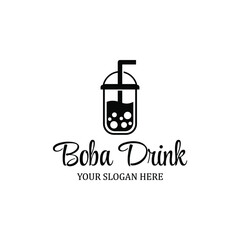 logo for boba drink company