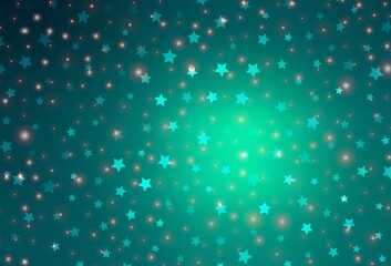 Light Green vector layout in New Year style.