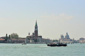 Fototapeta premium Venetian landscape of serenity and relaxation
