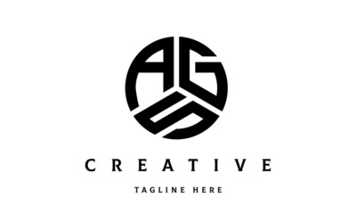 AGS circle three letter logo