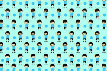 child character pattern
