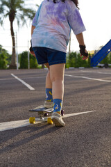 person on skates in the park