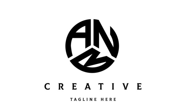 ANB circle three letter logo