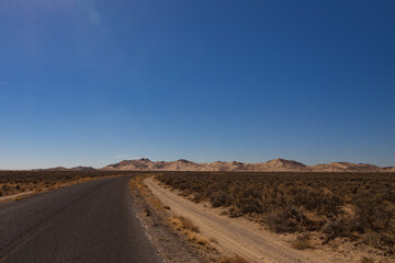 Fototapeta na wymiar Sand Mountain, Little Sahara, Utah, USA