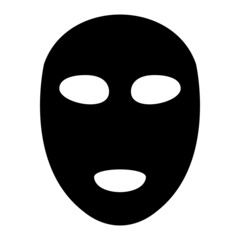  Vector Face Mask Glyph Icon Design