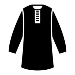 Vector Clothes Glyph Icon Design