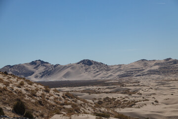 Fototapeta na wymiar Sand Mountain, Little Sahara, Utah