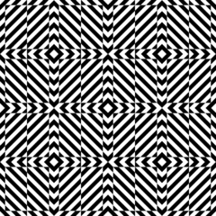 Abstract seamless geometric op art pattern and texture.