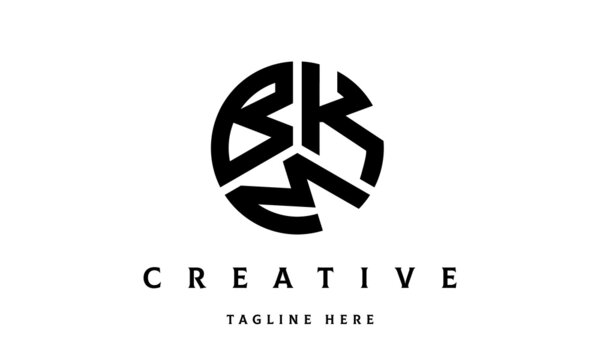 BKM circle three letter logo
