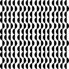 Pattern semicerchi neri in verticale