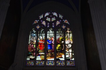 Vitrail de la cath&eacute;drale de Quimper