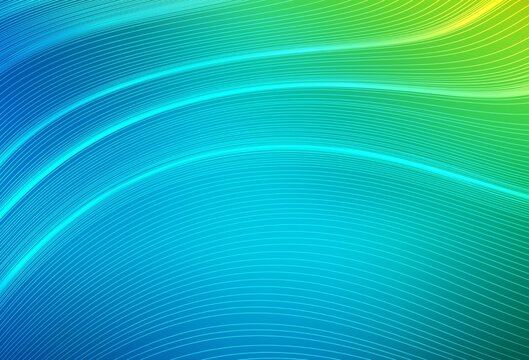 Light Blue, Green vector abstract layout.