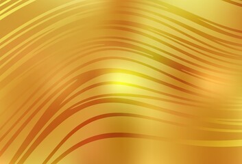 Dark Yellow vector pattern with lines.