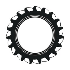 vector tractor tire © FreeSoulProduction