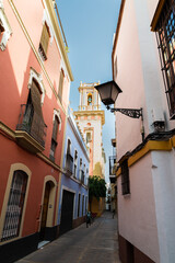 One of the typical alleys in the Jewish neighborhood named 