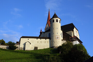 Fototapeta premium Basilika in Rankweil
