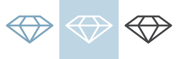 Diamant / Brillant Vektor Logo