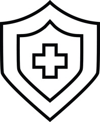 Protected icon design graphic vector illustration