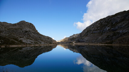 Randonn&eacute;e en Montagne au dessus de Villard De Lans
