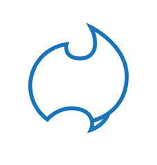 Fototapeta premium cute cartoon australia map stylised