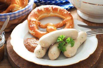  White sausages
