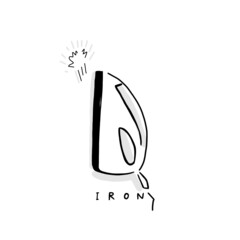 illustration of iron 