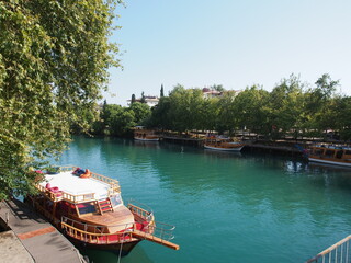 boat on the river