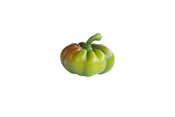 fresh pepper isolated on white background