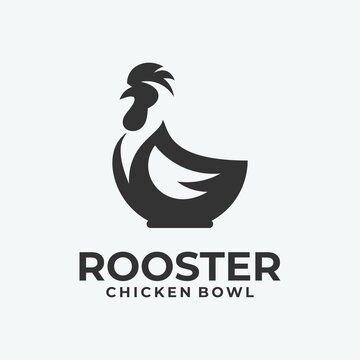 rooster logo bowl concept