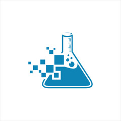 Pixel lab vector template