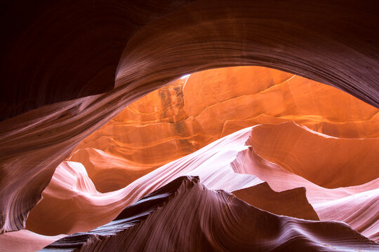 View to upper and curves everywhere